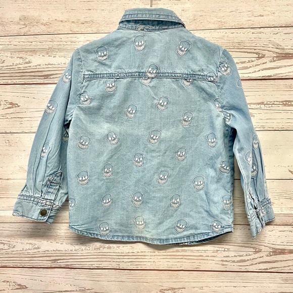 Stella McCartney Cotton Chambray Skull shirt - Picture 3 of 9